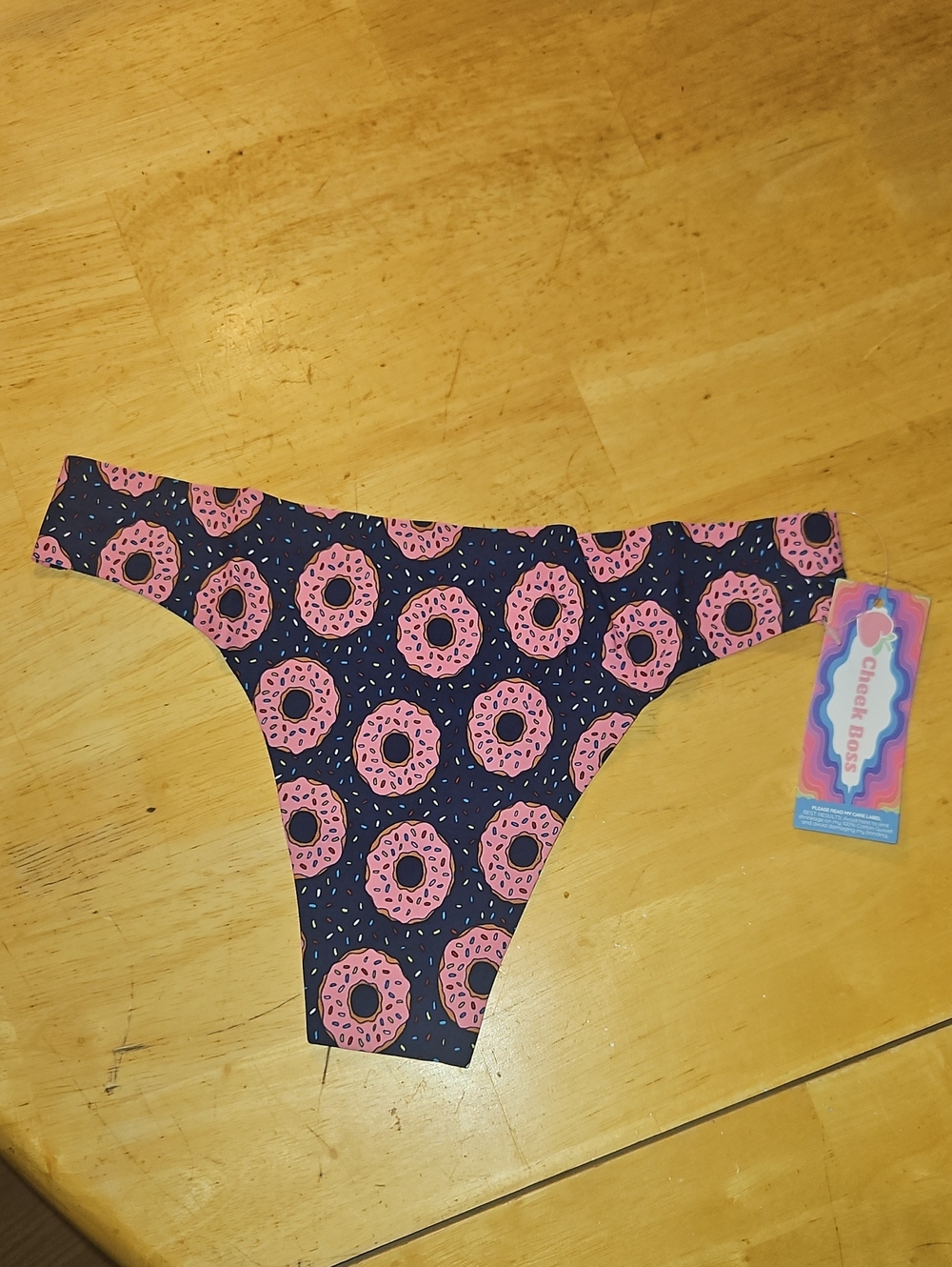 Cheek Boss Donut Thong Panty